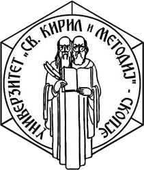 Cyril and Methodius University logo